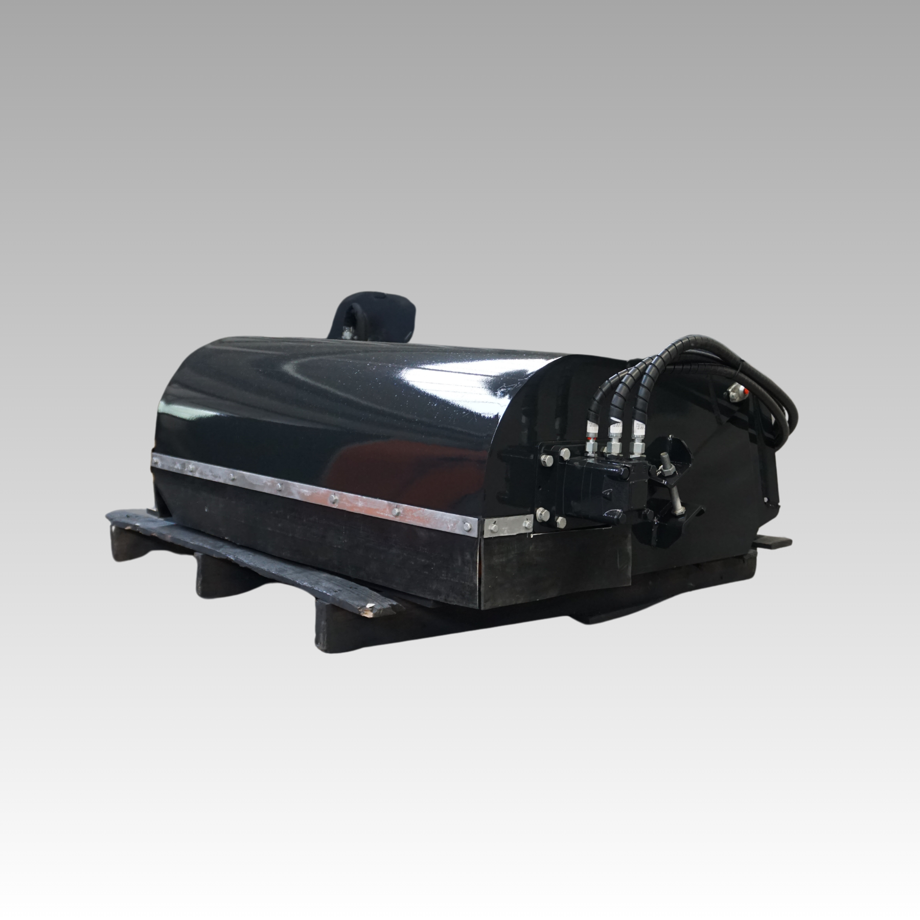 Sibom Mini Skid Steer Pickup Broom – Compact Power for Maximum Cleaning Efficiency