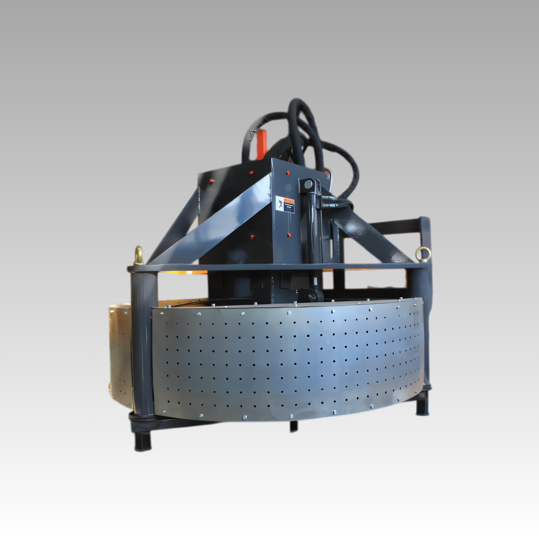 Precision Road Surface Solutions: Sibom’s Wheel Loader Manhole Lid Milling Machines for Urban Maintenance