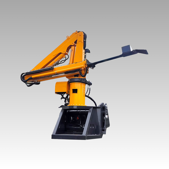 Sibom wheel loader Exciter Cleaning Device, 90° left-right rotation, 75° Rotation Angle, 180° Slewing Angle