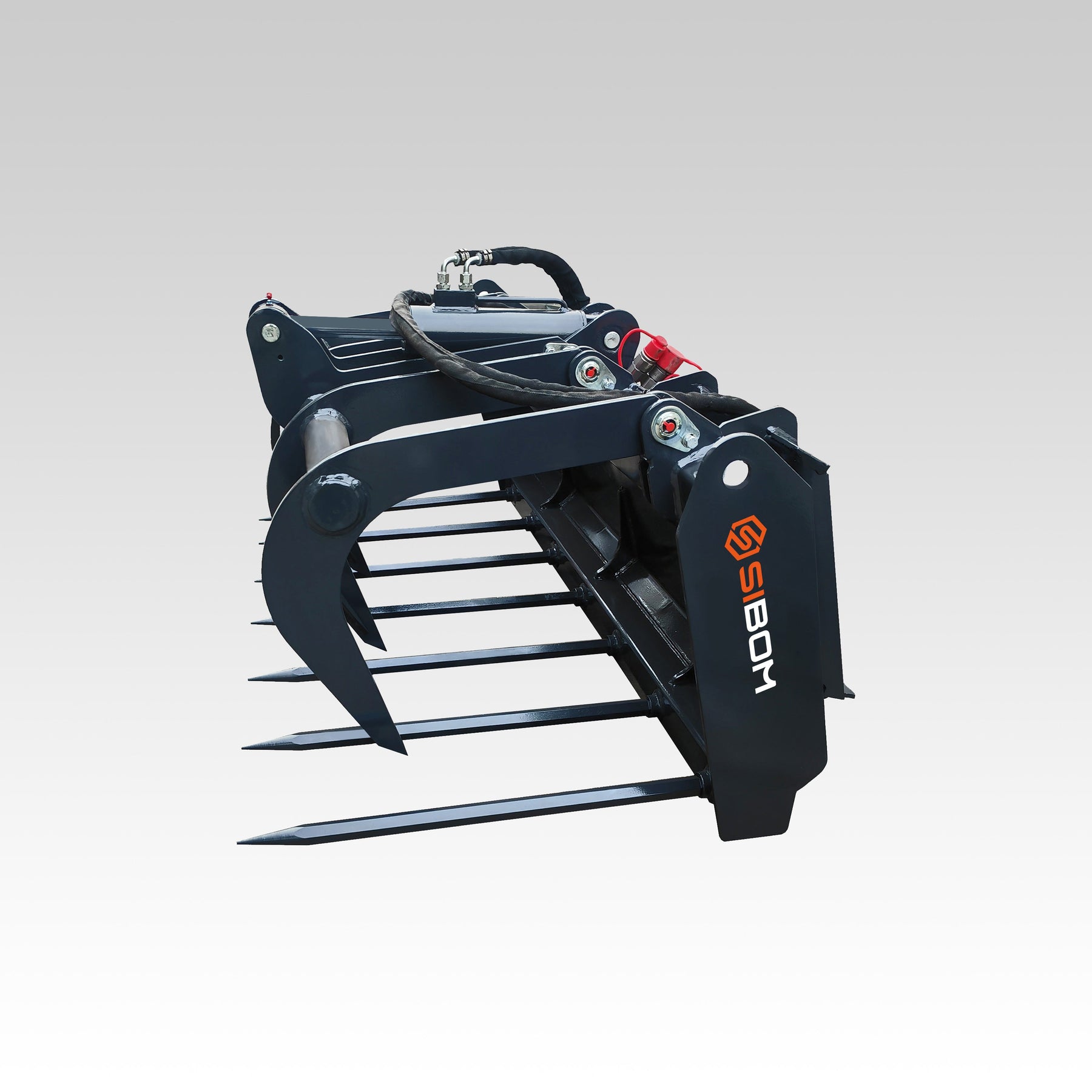 Meet the Muscle That Lifts, Clamps, and Conquers—Sibom’s skid steer grapple fork