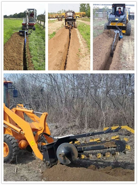 Efficient Underground Trenching: Why the Sibom Hydraulic Chain Trencher Leads the Way