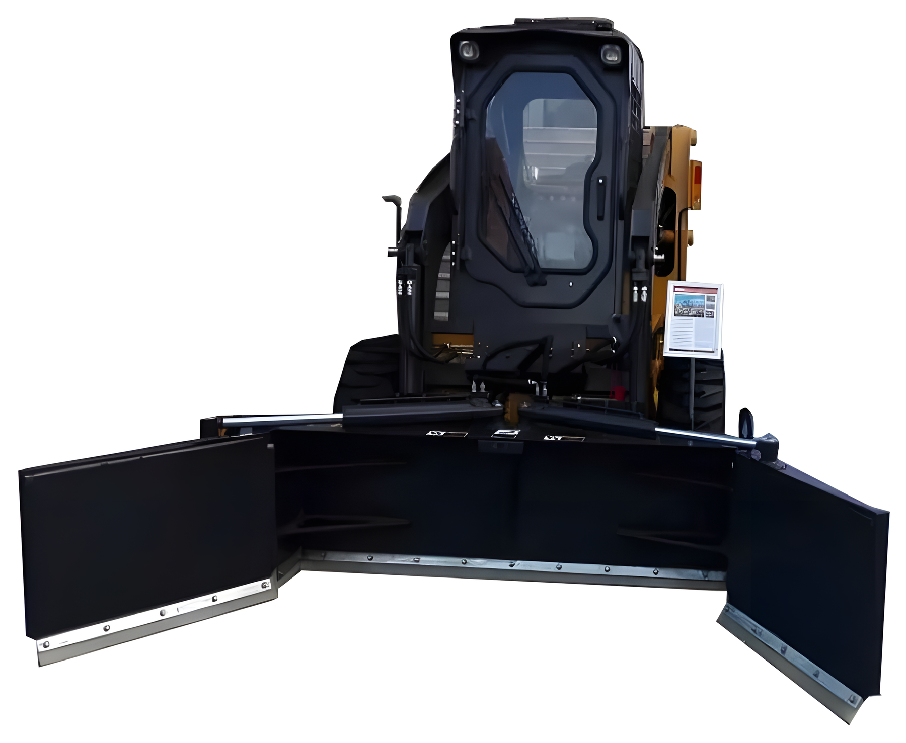 Sibom Skid Steer Hydraulic Foldable Excrement Pusher: A Practical Barn Cleaning Attachment for Livestock Waste Management