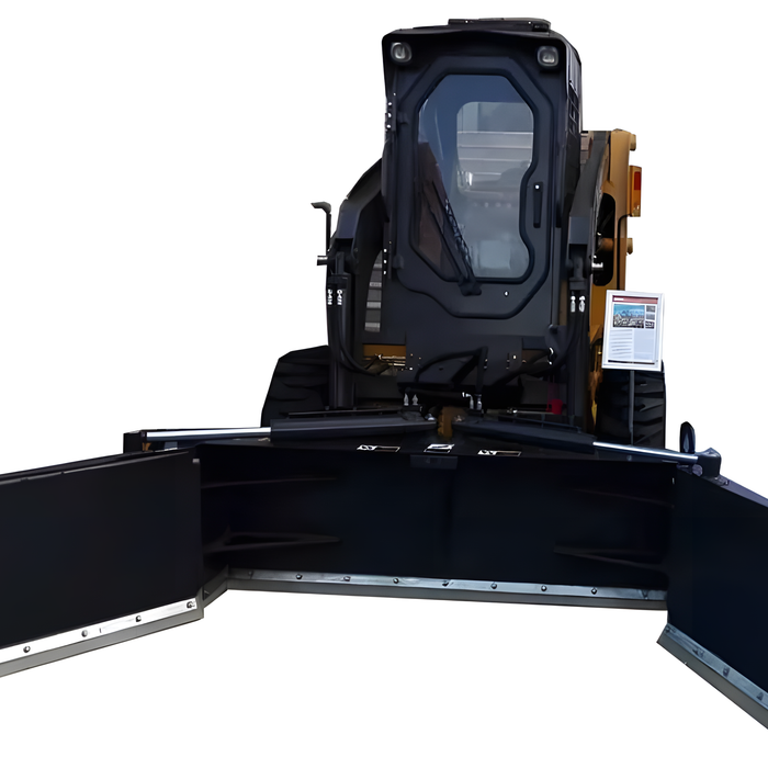 Sibom Skid Steer Hydraulic Foldable Excrement Pusher: A Practical Barn Cleaning Attachment for Livestock Waste Management