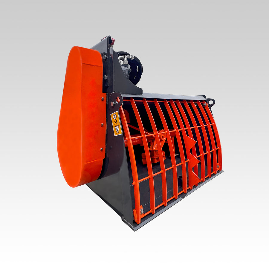 Sibom Skid Steer Concrete Mixer Bucket: A Practical Mixing, Transporting, and Pouring Attachment for Construction, Landscaping, and Repair Work