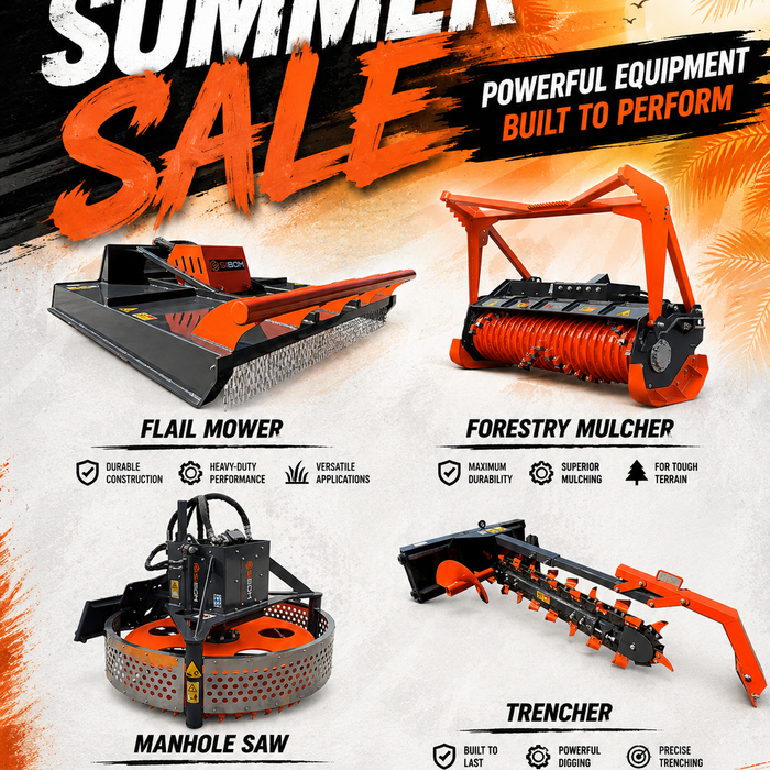 Sibom Summer Sale: Heavy-Duty Attachments Built for a Productive Seaso