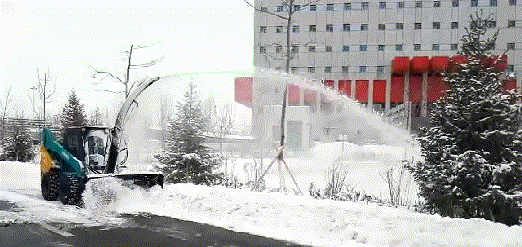 Clearing the Way Through Winter — The Power of the Sibom Snow Blower