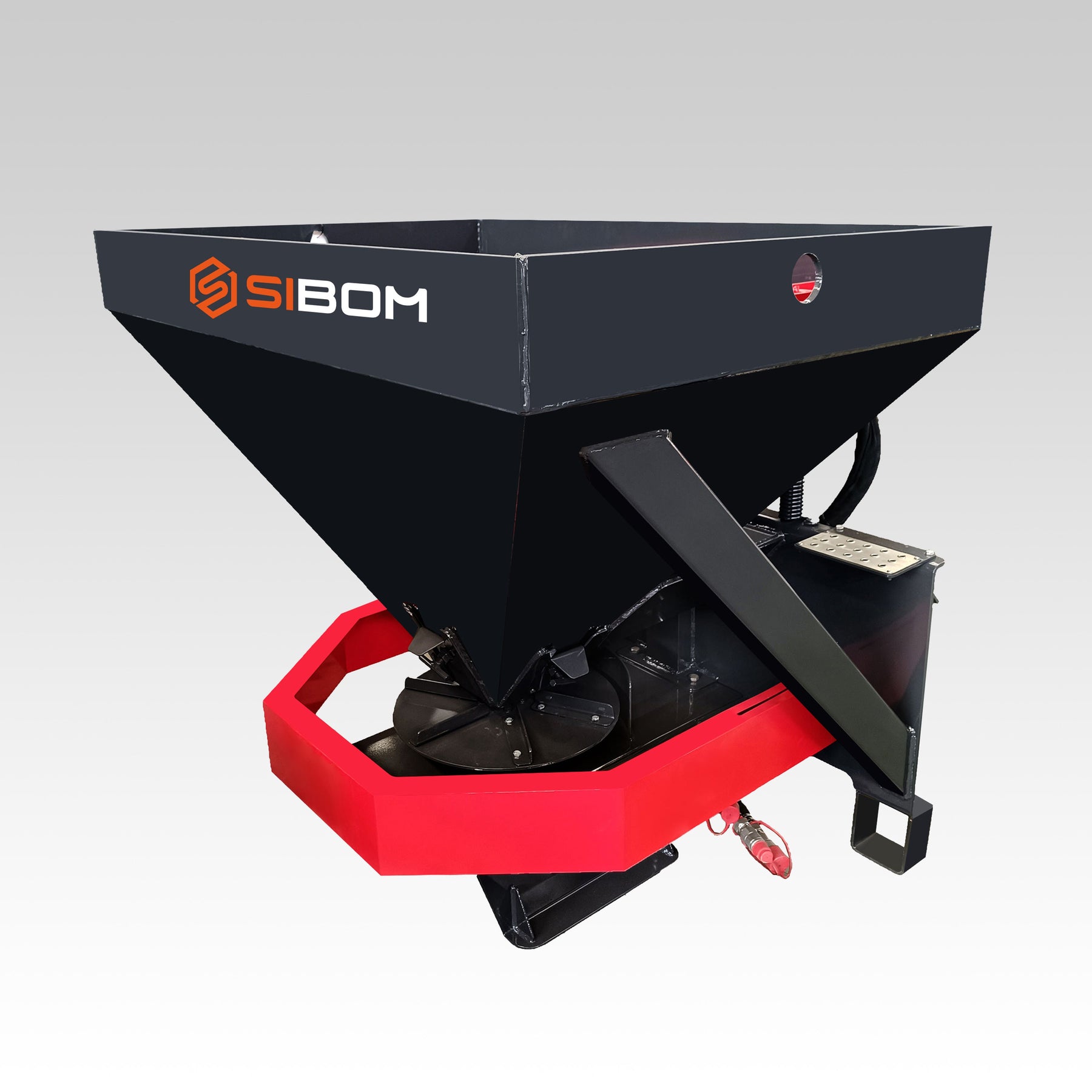 Combination Spreader: The Ultimate Skid Steer Attachment for Efficient Material Distribution and All-Season Surface Management
