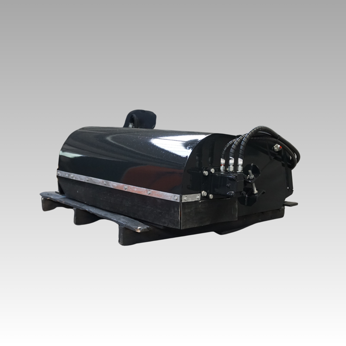 Sibom Mini Skid Steer Pickup Broom – Compact Power for Maximum Cleaning Efficiency