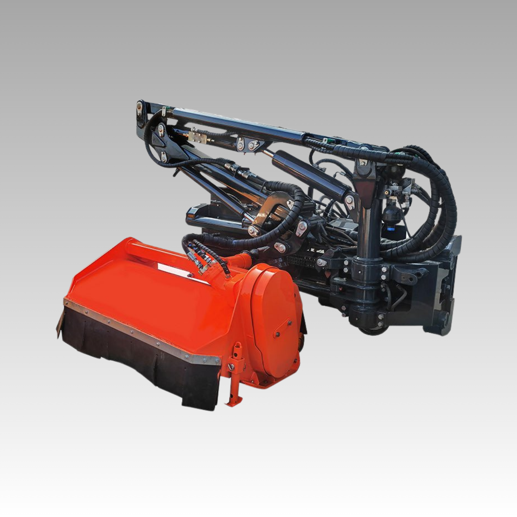 Tame Every Bank, Ditch, and Green Belt with the Sibom skid steer boom mower—The High-Performance Side-Arm Solution Built for CAT, Bobcat, and Kubota Loaders