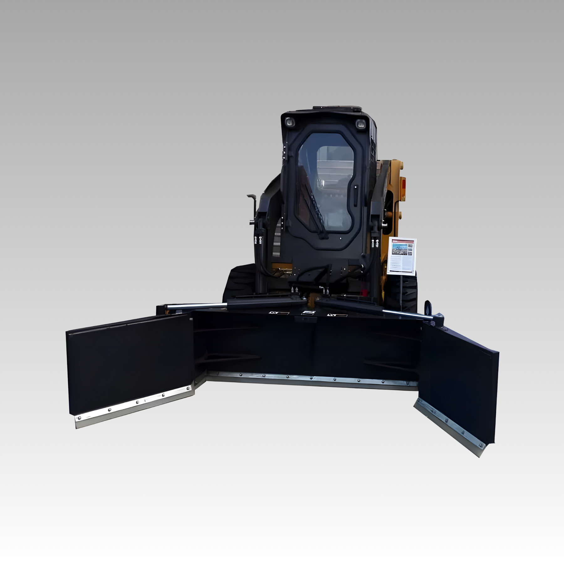 The Ultimate Barn-Cleaning Upgrade: Sibom’s skid steer excrement pusher Turns Your CAT, Bobcat, or Kubota Loader into a One-Pass Alley-Sanitation Machine