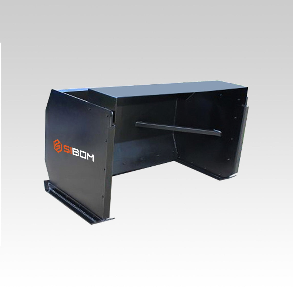 Master the White Season With Sibom’s Skid Steer Snow Pusher—A Containm ...