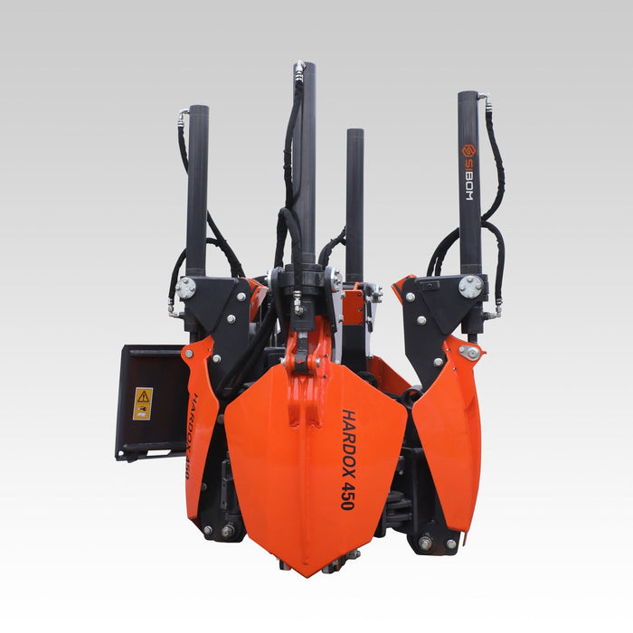 Sibom Skid Steer Tree Spade: A Professional Tree Transplanting Attachment for Nurseries, Landscapers, and Municipal Crews