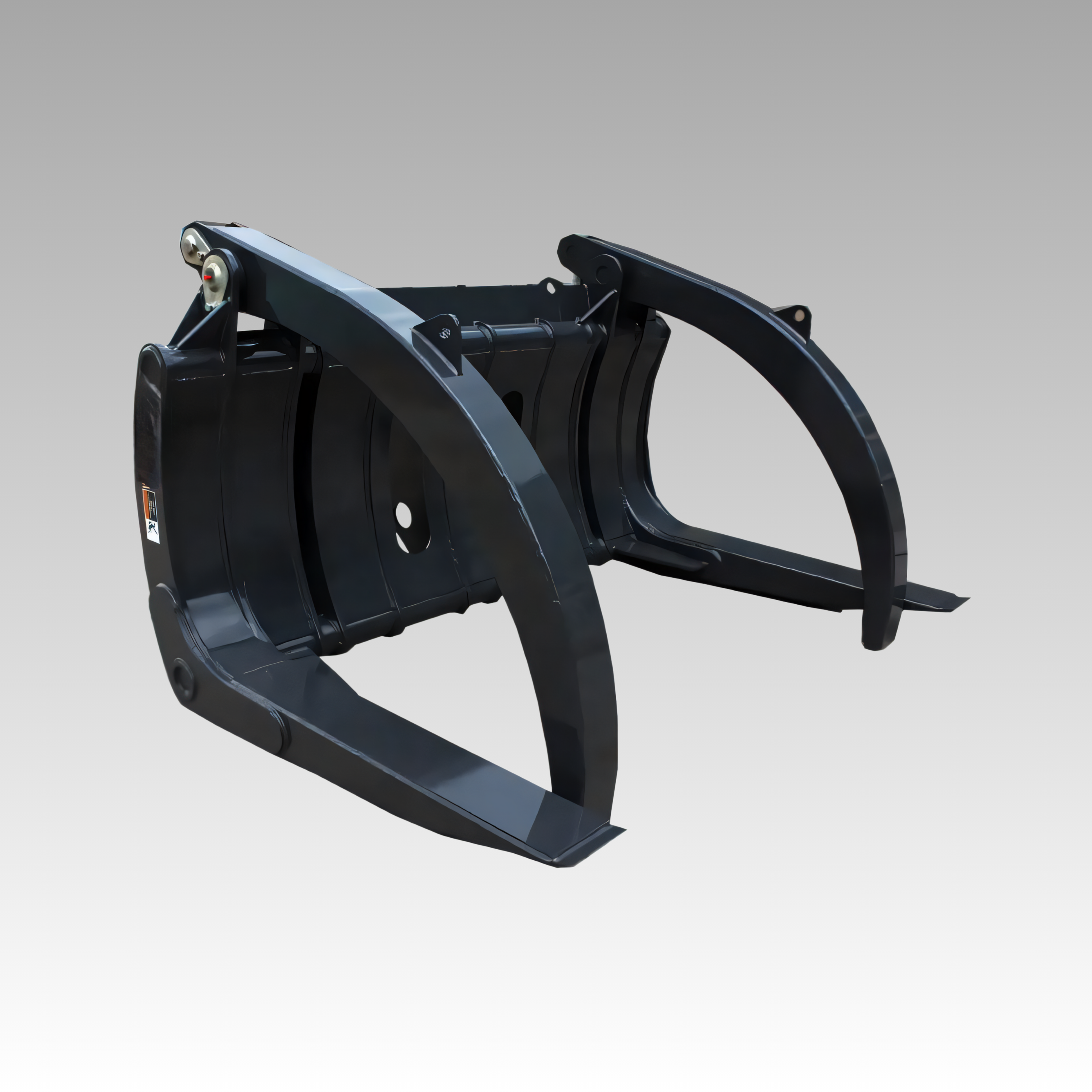 Sibom Heavy-Duty Wheel Loader Wood Grapple — the one-pass answer to sa ...