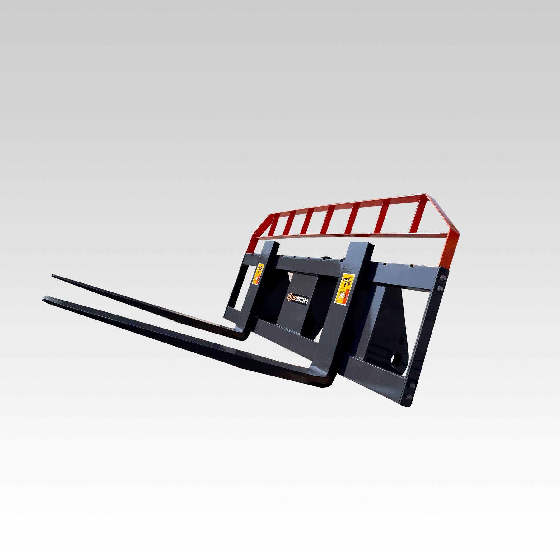 Move More, Lift Safer: Sibom’s wheel loader pallet fork Turns CAT®, Bobcat®, and Kubota® Loaders into One-Pass Material Masters