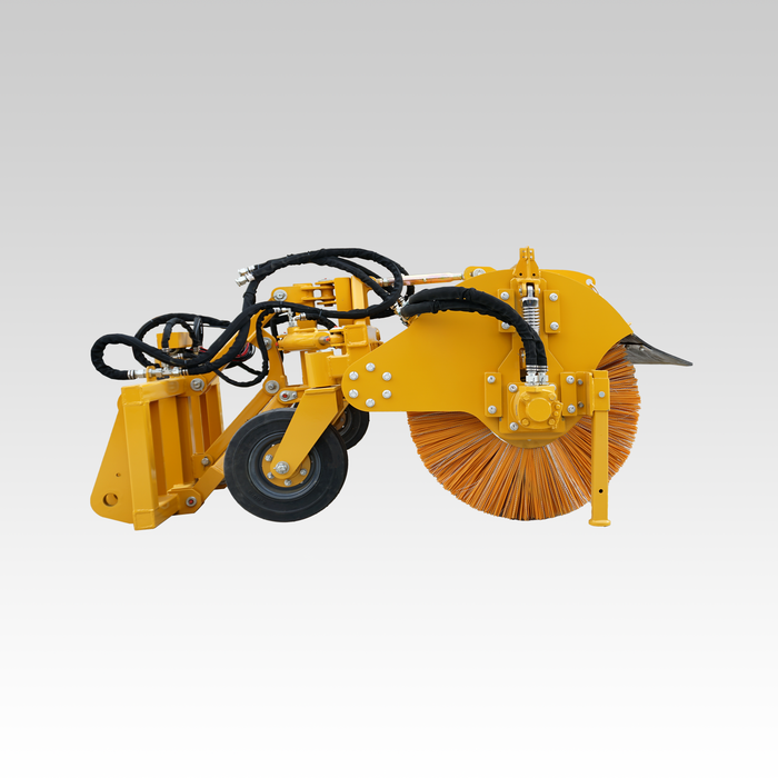 Sibom wheel loader Angle Broom, 31“ Brush Diameter, wear resistance, 30° Right&Left