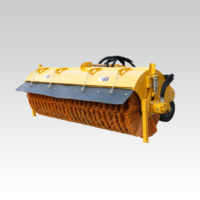 Sibom wheel loader Angle Broom, 31“ Brush Diameter, wear resistance, 30° Right&Left
