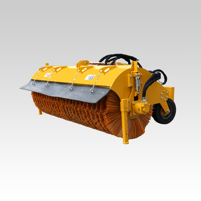 Sibom wheel loader Angle Broom, 31“ Brush Diameter, wear resistance, 30° Right&Left
