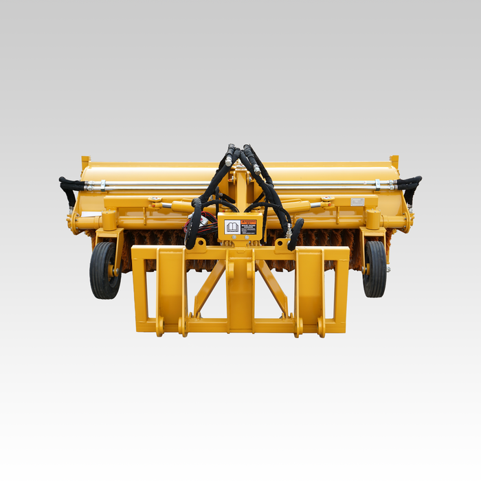Sibom wheel loader Angle Broom, 31“ Brush Diameter, wear resistance, 30° Right&Left