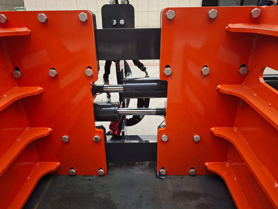 Sibom Skid Steer Hydraulic Bale handler grapple Round or Square