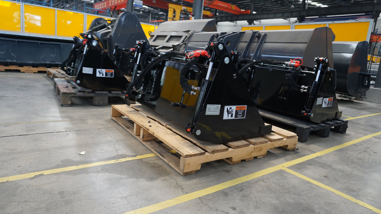 mini model-Sibom skid steer mini-4-in-1 bucket
