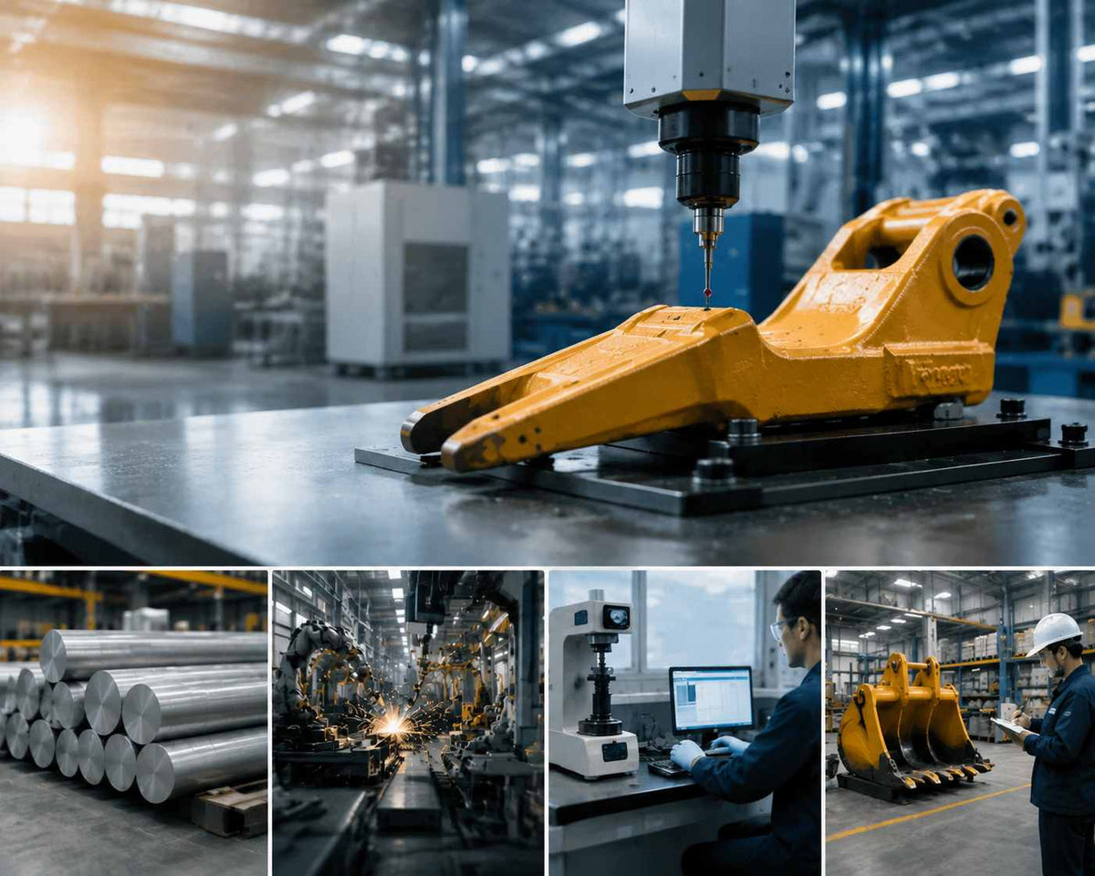 Sibom quality control and finished attachment inspection