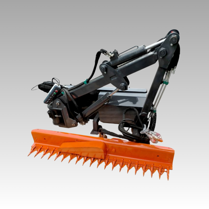Sibom Skid Steer Hedgerow Trimmer, 59" trimming width, 1.18" Maximum Trim Branch Size