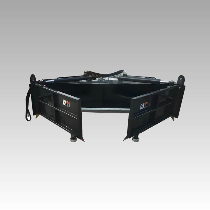 Sibom Industry Skid Steer Hydraulic foldable Excrement Pusher