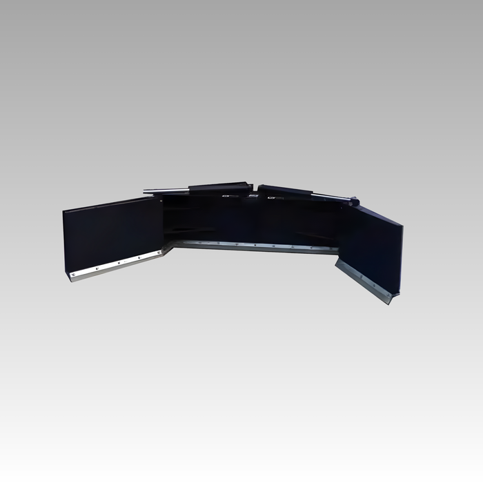 Sibom Industry Skid Steer Hydraulic foldable Excrement Pusher