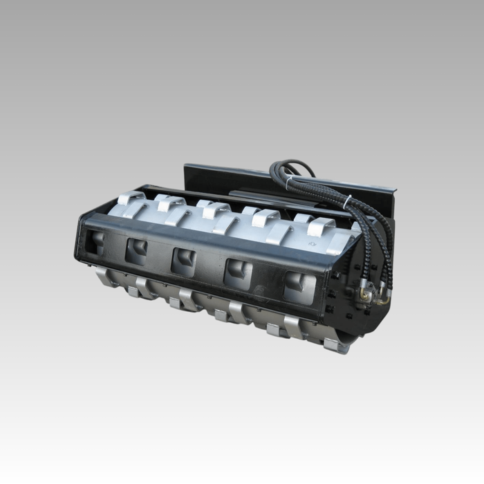 Sibom Skid Steer PD Vibratory Roller, Motor Protection, 20"/24" Drum Diameter, 31/39 Kn Dynamic Force