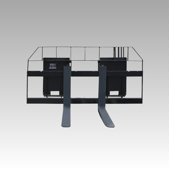 Sibom Skid Steer Pallet Fork 1.5T Lift Capacity, Optional Length