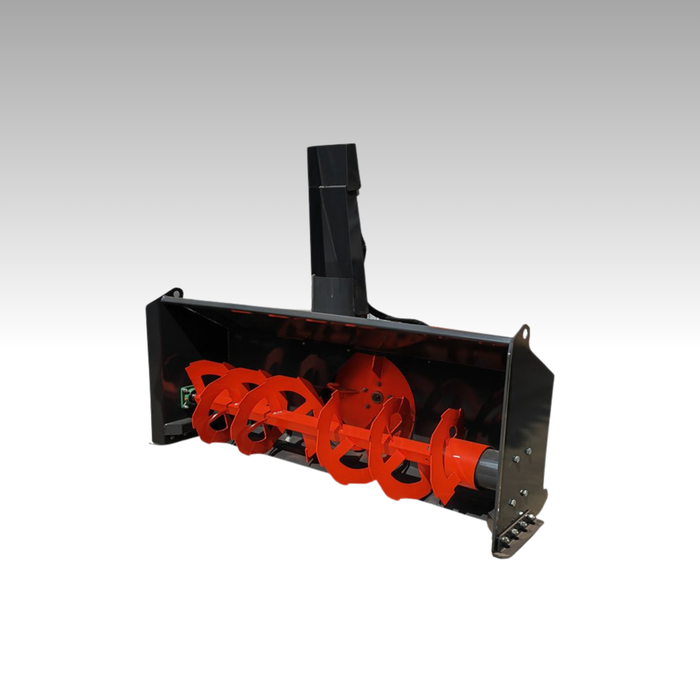 SIBOM Skid Steer Snow Blower, 360° Snow Chute, 16” Auger, 20-40GPM