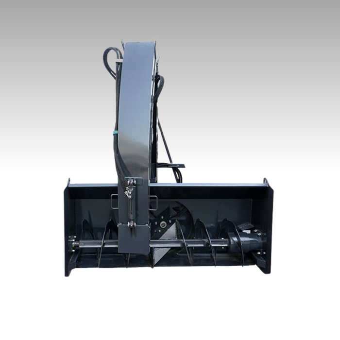 SIBOM Skid Steer Snow Blower, 360° Snow Chute, 16” Auger, 20-40GPM