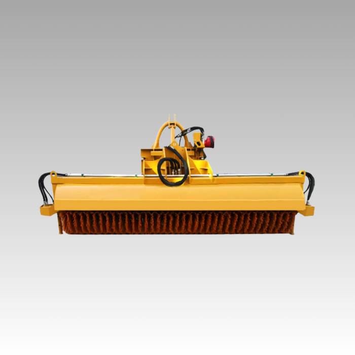 Sibom Wheel Loader Tall-type Suspending Angle Broom for CAT Bobcat loaders