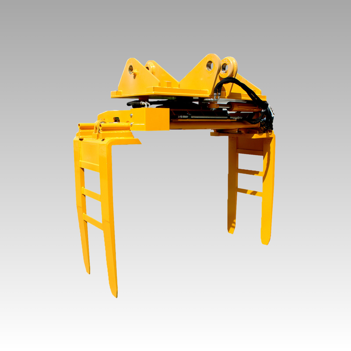 Sibom Wheel Loader Tyre Grippers, 27-82" Clamping Opening Size, 4,409 ibs Maximum Clamping Weight, for 5T loader and above