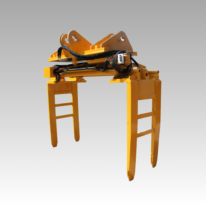 Sibom Wheel Loader Tyre Grippers, 27-82" Clamping Opening Size, 4,409 ibs Maximum Clamping Weight, for 5T loader and above