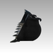 Sibom Wheel loader Standard bucket for CAT Bobcat loaders