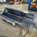 Sibom Skid Steer Skeleton Rock Bucket, 2.36" Tine Spacing, reinforced tines - Sibom Industry