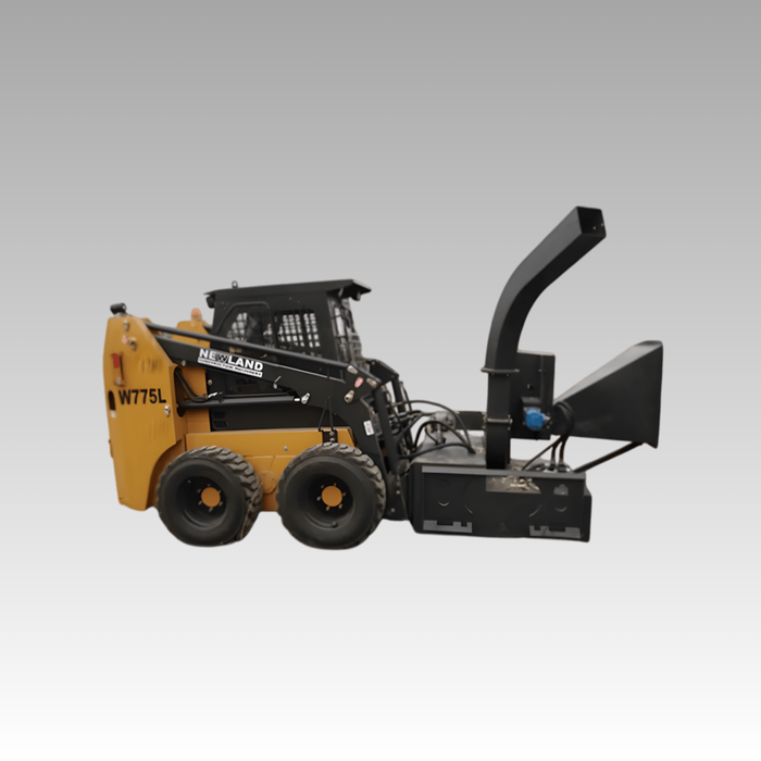 sibom skid steer Wood Chipper, 94.49" feeding width, Universal Skid Steer Mount