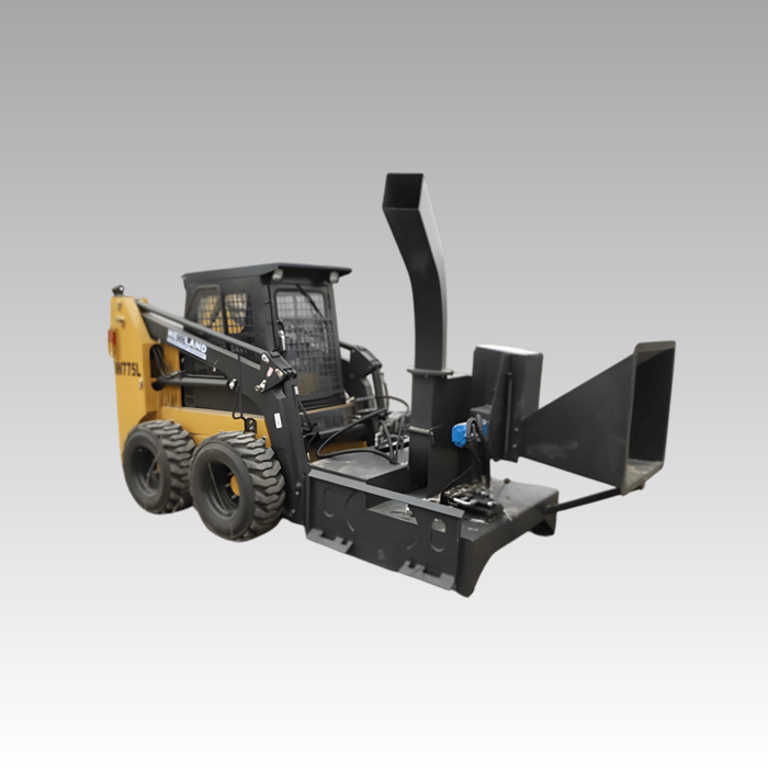 sibom skid steer Wood Chipper, 94.49" feeding width, Universal Skid Steer Mount