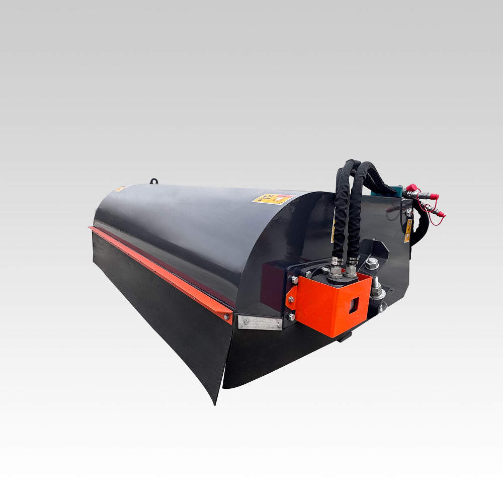 Sibom Skid Steer Pickup Broom with Bucket for CAT Bobcat loaders