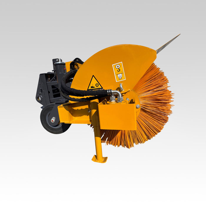 Sibom wheel loader Angle Broom, 31“ Brush Diameter, wear resistance, 30° Right&Left