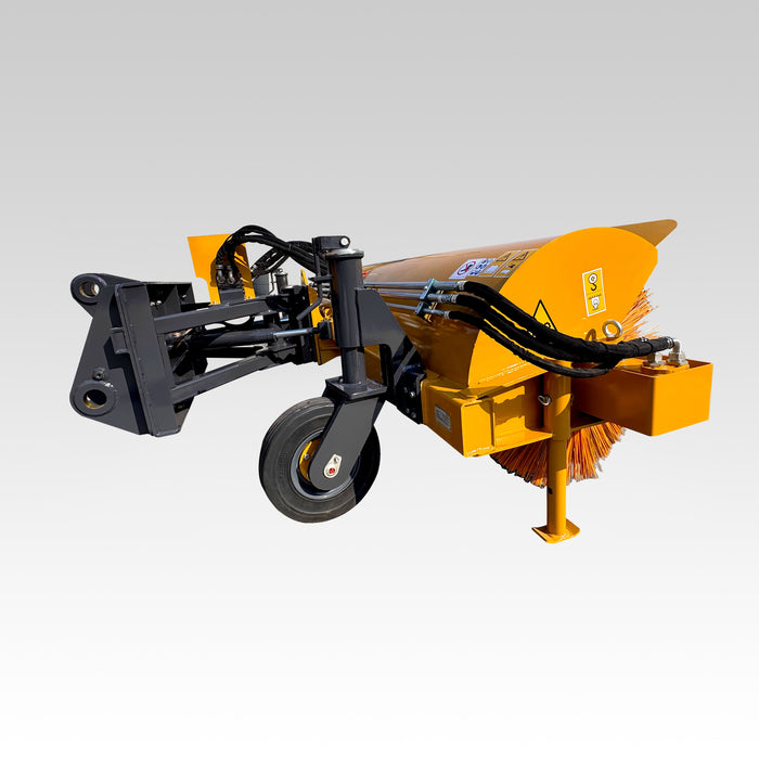 Sibom wheel loader Angle Broom, 31“ Brush Diameter, wear resistance, 30° Right&Left