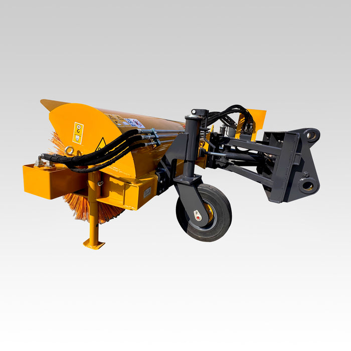 Sibom wheel loader Angle Broom, 31“ Brush Diameter, wear resistance, 30° Right&Left