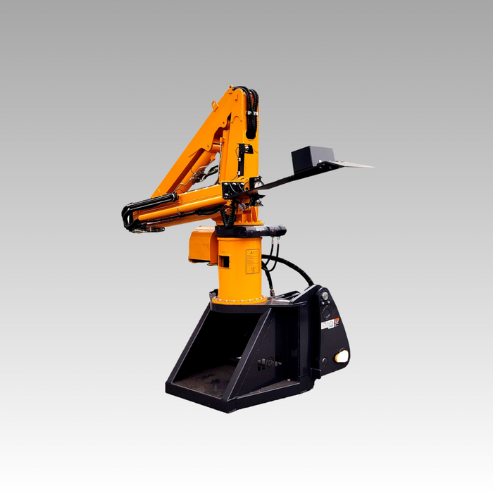 Sibom wheel loader Exciter Cleaning Device, 90° left-right rotation, 75° Rotation Angle, 180° Slewing Angle