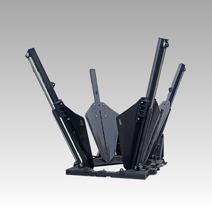 Sibom wheel loader 4 Blade tree spade, 52" digging depth, 67" open width
