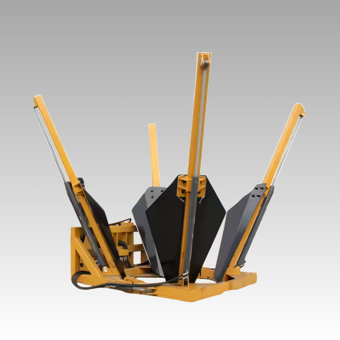 Sibom wheel loader 4 Blade tree spade, 52" digging depth, 67" open width