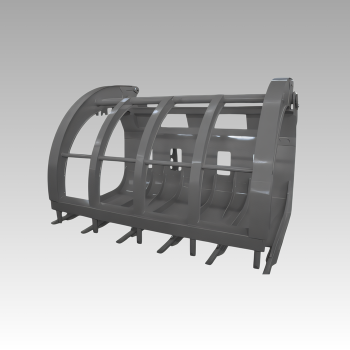 Sibom wheel loader Grapple rake, 86/88" open width, 2T/3T grapple weight, for 3T/5T loader