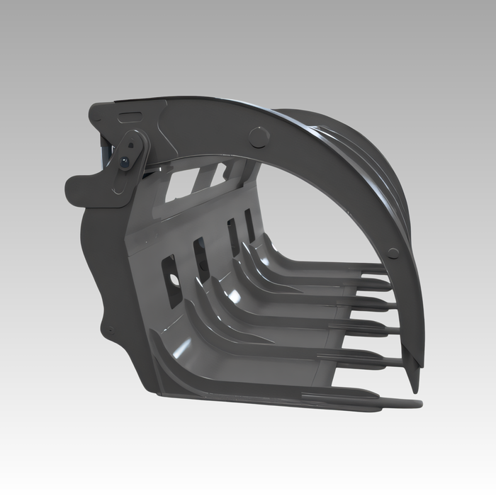 Sibom wheel loader Grapple rake, 86/88" open width, 2T/3T grapple weight, for 3T/5T loader
