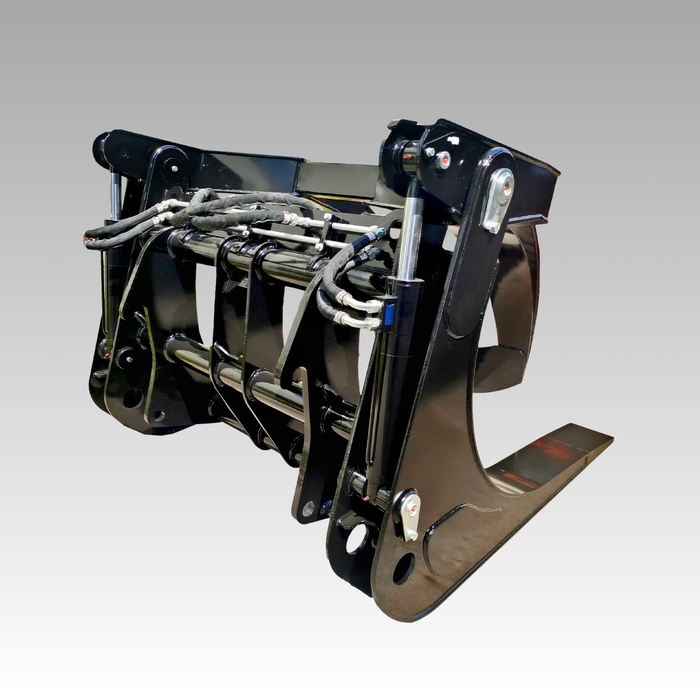 Sibom wheel loader Wood grapple for CAT Bobcat loaders