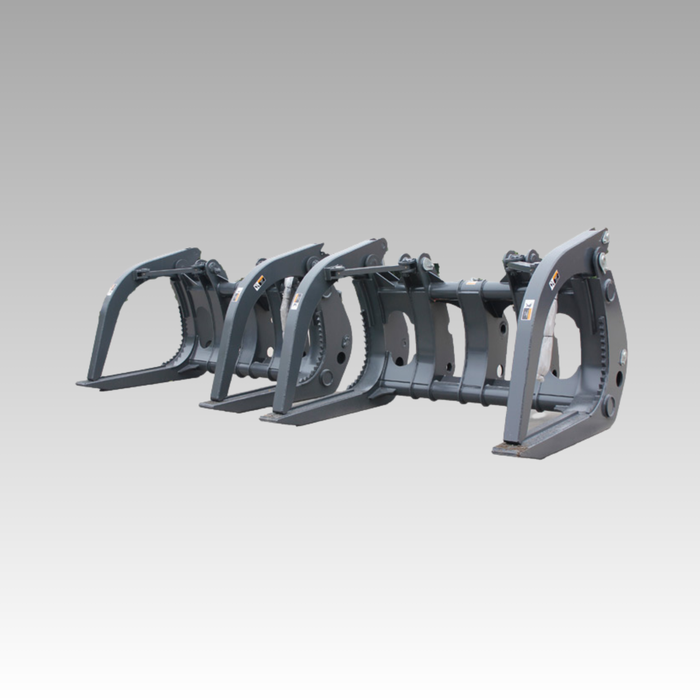 Sibom wheel loader Wood grapple, 59-70" open width, for 3T-7T loader